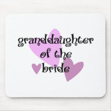 Grand Daughter of the Bride Mouse Pad