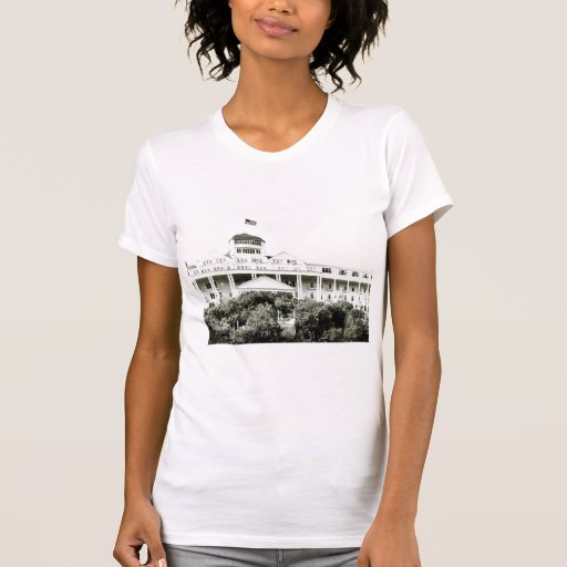 Grand Hotel, Mackinac Island, black and white Shirts
