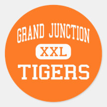 Grand Junction - Tigers - High - Grand Junction Sticker