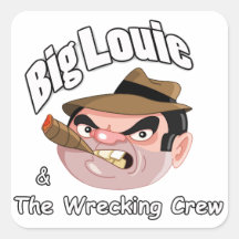 Grand Louie et les autocollants de destruction d'é