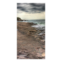 Grand Marais Shoreline Customized Photo Card