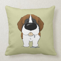 Grand nez St Bernard Oreiller