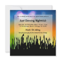 Grand Opening NightClub Personalized Invites