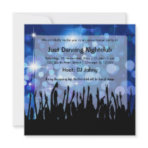 Grand Opening Nightclub Personalized Invitation