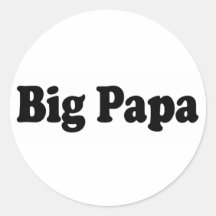 Grand papa autocollants ronds