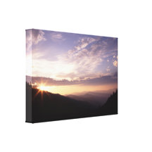 Grand parc national de montagne fumeuse impressions sur toile