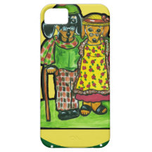 Grand Parent Doxies iPhone 5 Covers