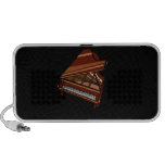 Grand Piano Brown Bird's Eye View Ipod Speaker