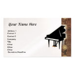 Grand Piano Business Card business cards