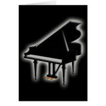 Grand Piano Greeting Cards