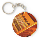 Grand Piano Interior, "Life is a song..." keychains