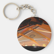 Grand Piano Soundboard Key Chain