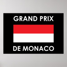 Grand prix De Monaco Posters