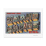 Grand Rapids, Minnesota - Large Letter Scenes Postcard