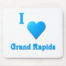 Grand Rapids -- Sky Blue Mousepads