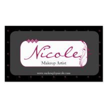 Grand style moderne dans le carte de visite rose g