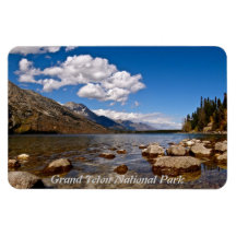 GRAND TETON LANDSCAPE VINYL MAGNETS