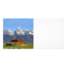 Grand Teton mountains Photo Cards