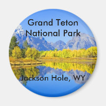 Grand Teton National Park Series 1 Fridge Magnet