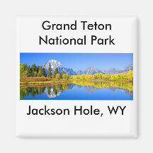 Grand Teton National Park Series 1 Fridge Magnets