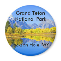 Grand Teton National Park Series 1 Fridge Magnet