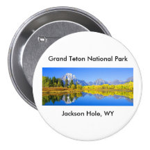 Grand Teton National Park Series 1 Pinback Buttons