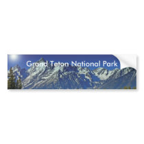 Grand Teton National Park Series 4 Bumper Sticker
