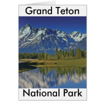 Grand Teton National Park Series 4 Greeting Cards