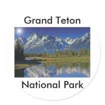 Grand Teton National Park Series 4 Sticker