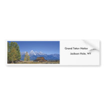 Grand Teton National Park Series 5 Bumper Stickers