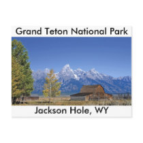 Grand Teton National Park Series 5 Postcard