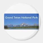 Grand Teton National Park Series 9 Fridge Magnets