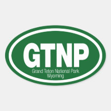 Grand Teton National Park Sticker