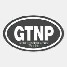 Grand Teton National Park Sticker