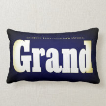 grand throw pillow