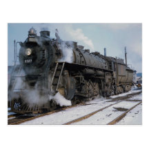 Grand Trunk Western Railroad, 2-8-4, No. 6327, nea Post Card