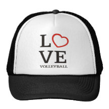 Grand volleyball d'AMOUR Casquettes De Camionneur