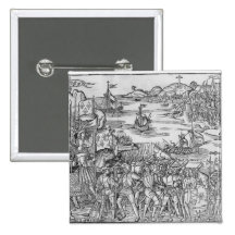 Grand Voyage de Hierusalem' Pinback Button