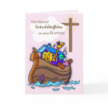 Grandaughter Baptism Congratulations, Noahs Ark Cards