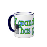 Grandchild has paws (1 pic) mugs