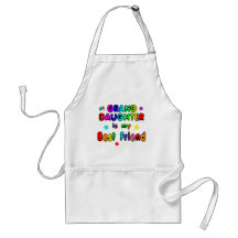 Granddaughter Best Friend Aprons