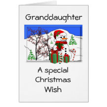 Granddaughter Card