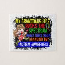 Granddaughter Rocks The Spectrum Autism Puzzles