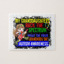 Granddaughters Rock The Spectrum Autism Puzzles
