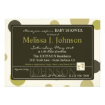 Grande carte A7 de points Invitation Personnalisée