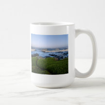 Grande côte de Sur de la Californie à l'aube Mugs À Café