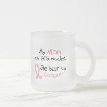 GRANDE maman des MUSCLES 1,1 de cancer du sein Tasses À Café