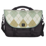 Grande sauge à motifs de losanges et sac de très b saccommuter