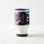 Grande tasse de café de camion de cargaison d'inst