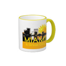 Grande tasse de ville de MIAMI